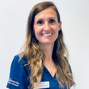 Dr Ines Guermazi El Hage, médecin-dentiste, chirurgie orale, implantologie et pédodontie, clinique Ardentis Genève. Co-responsable du projet